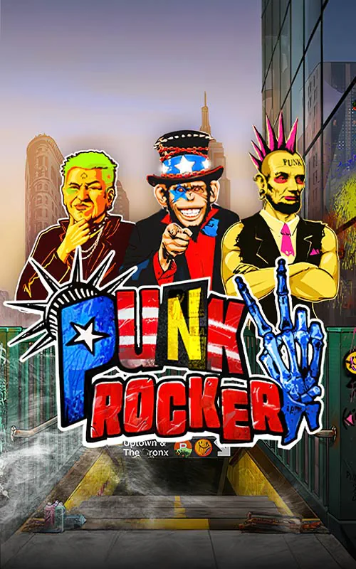 Punk Rocker at New Vegas Casino